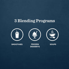 Vitamix Ascent X2 Blender with Three Blending Programs, Self-Cleaning Program, Professional-Grade Blender for Smoothies, Soups and More, Stainless-Steel Blades, 48 Oz Container, Polar White